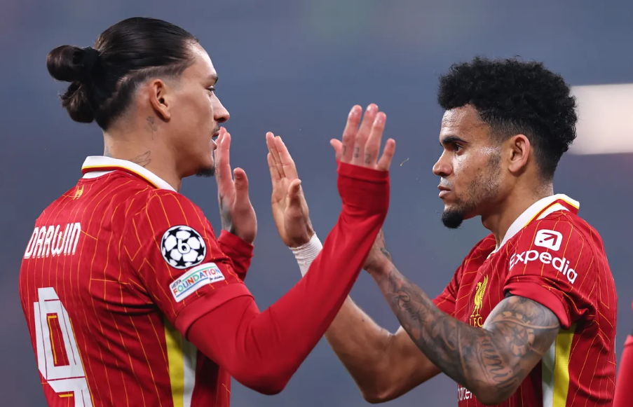 Read more about the article Darwin and Diaz miss the AC Milan game